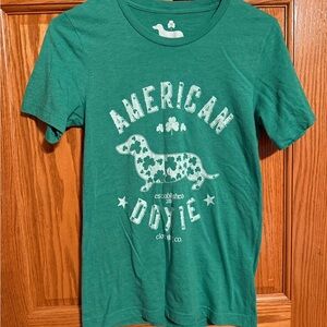 American Doxie St Patrick’s Day Tshirt XS